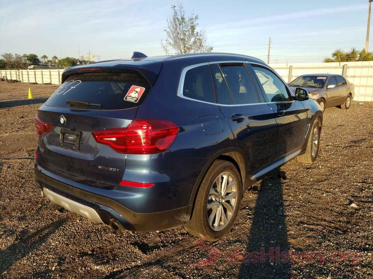 5UXTR7C59KLF33437 2019 BMW X3