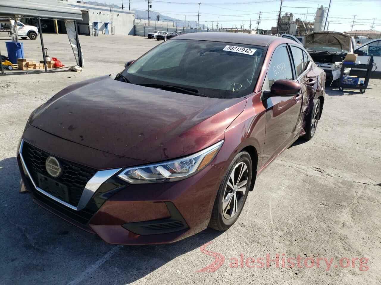 3N1AB8CV5LY244292 2020 NISSAN SENTRA