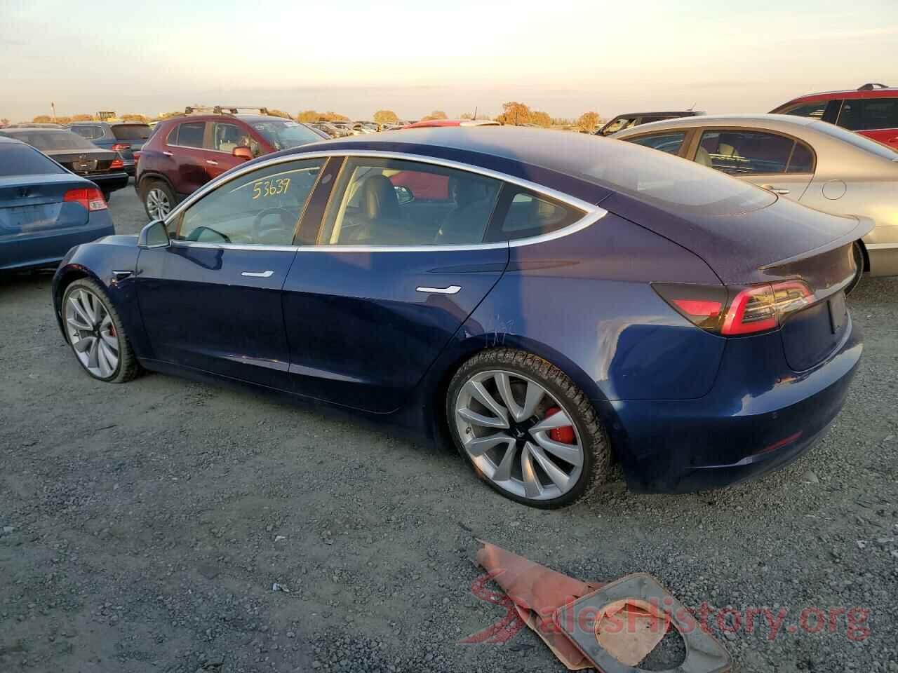 5YJ3E1EB8JF181057 2018 TESLA MODEL 3