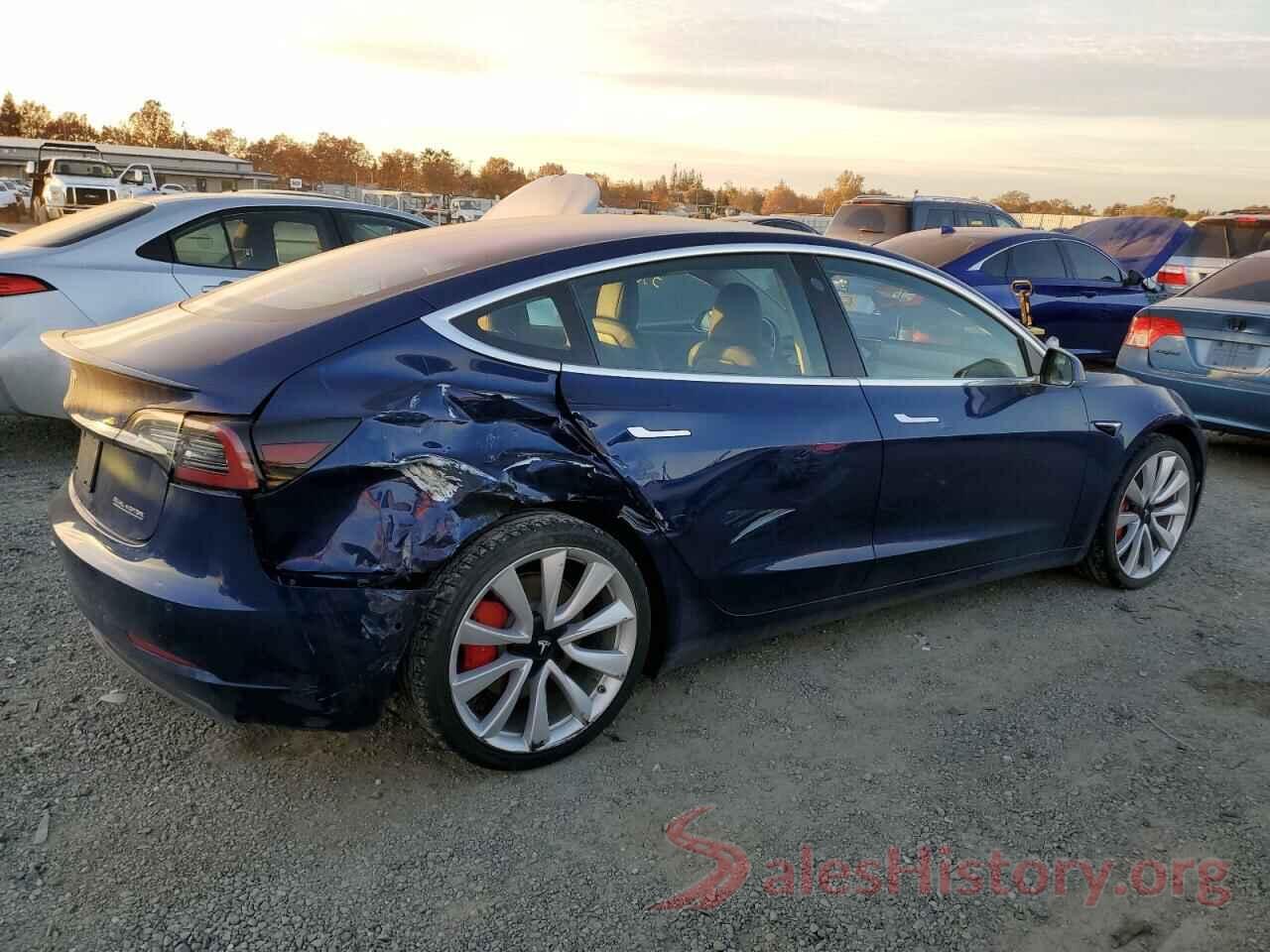 5YJ3E1EB8JF181057 2018 TESLA MODEL 3