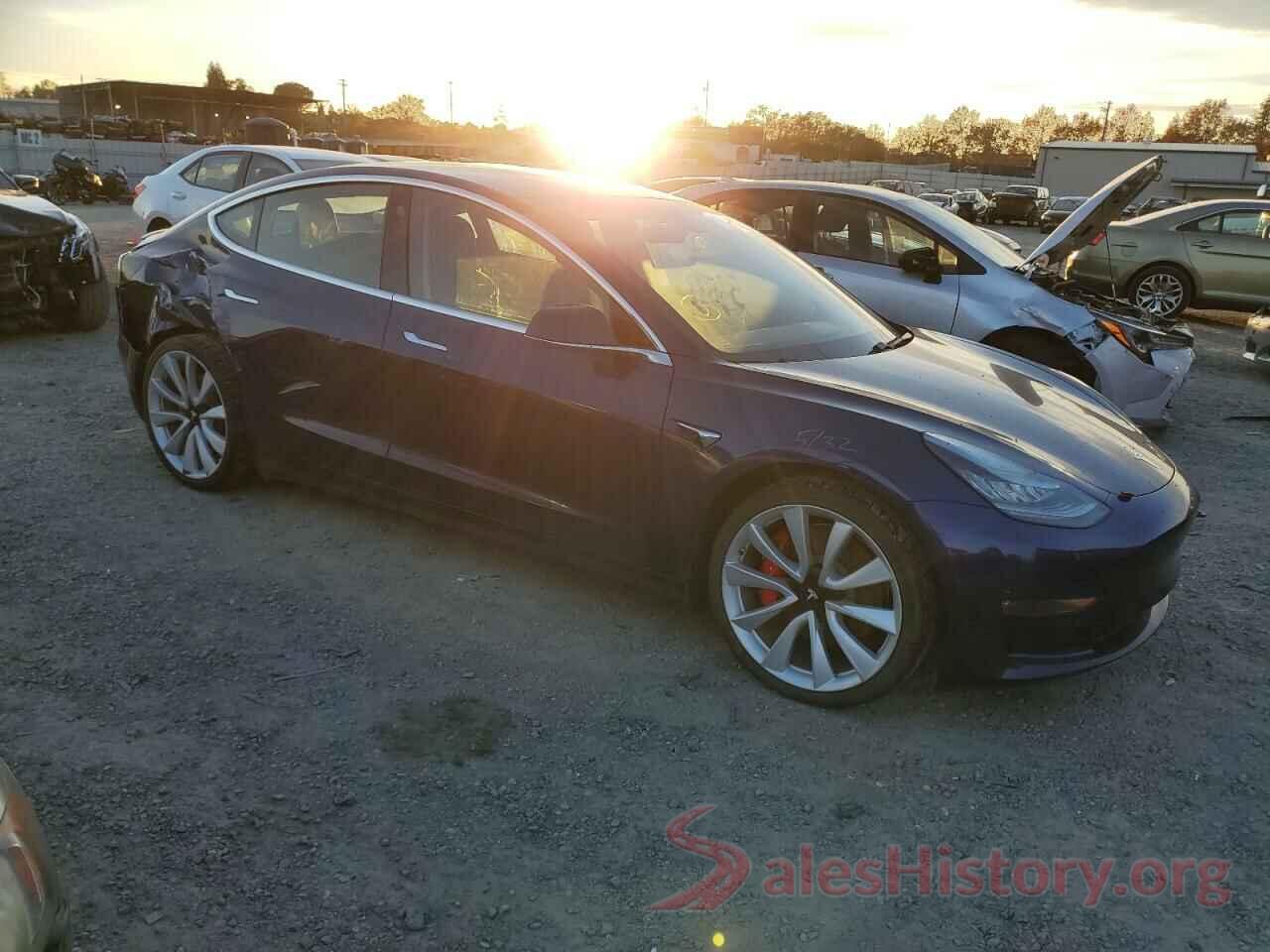 5YJ3E1EB8JF181057 2018 TESLA MODEL 3