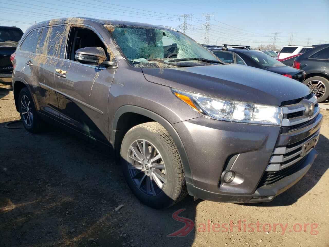 5TDJZRFH6KS576526 2019 TOYOTA HIGHLANDER