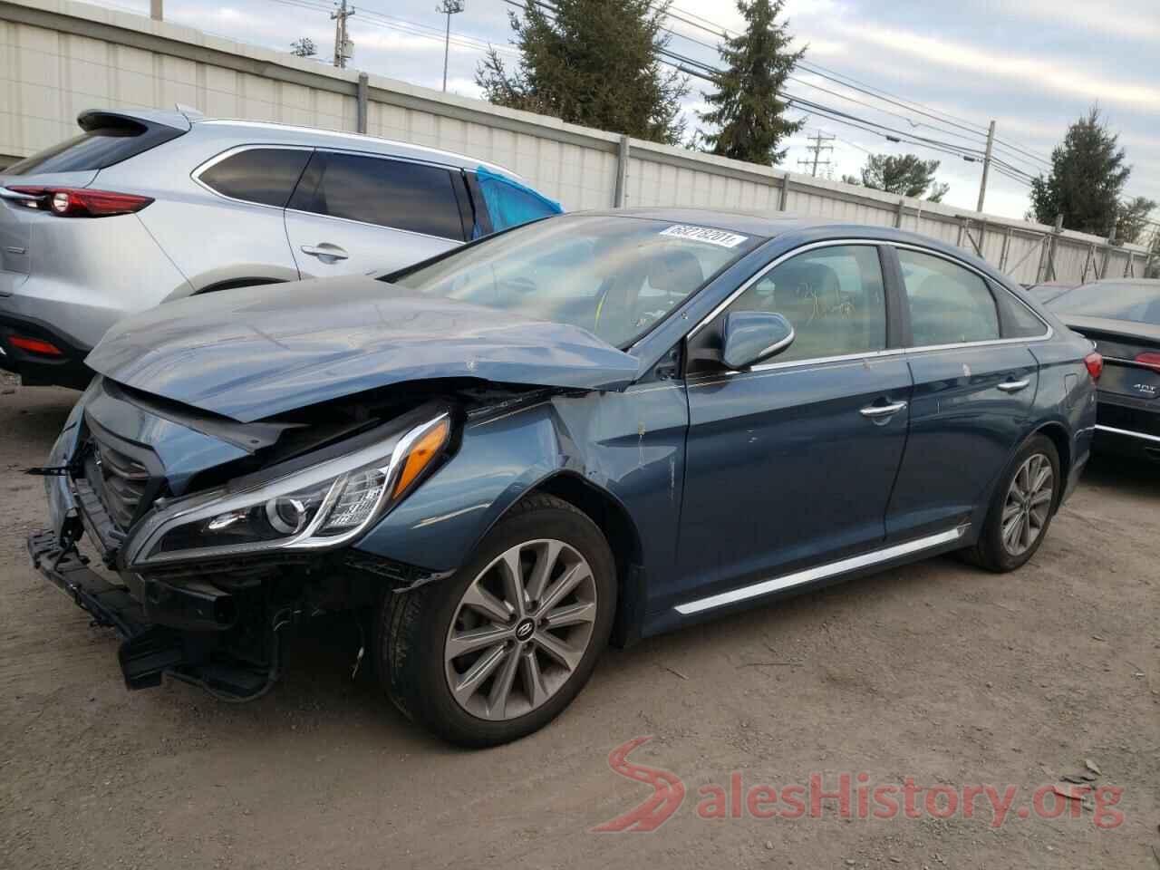 5NPE34AFXHH437896 2017 HYUNDAI SONATA