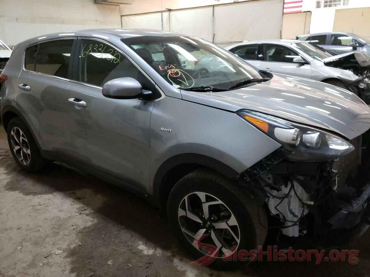 KNDPMCAC7N7970309 2022 KIA SPORTAGE