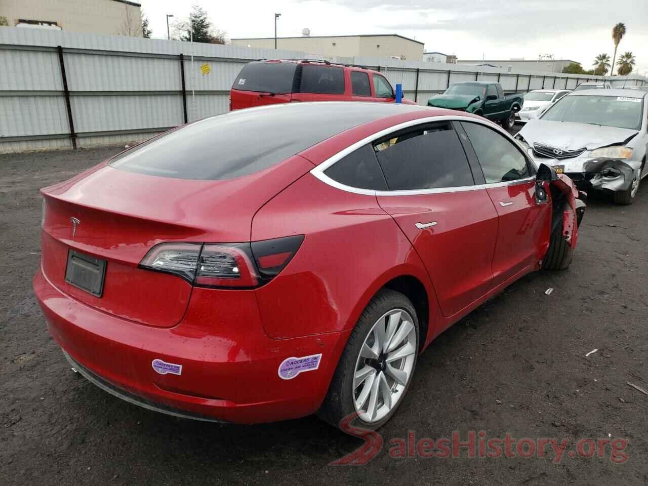 5YJ3E1EA9KF417868 2019 TESLA MODEL 3