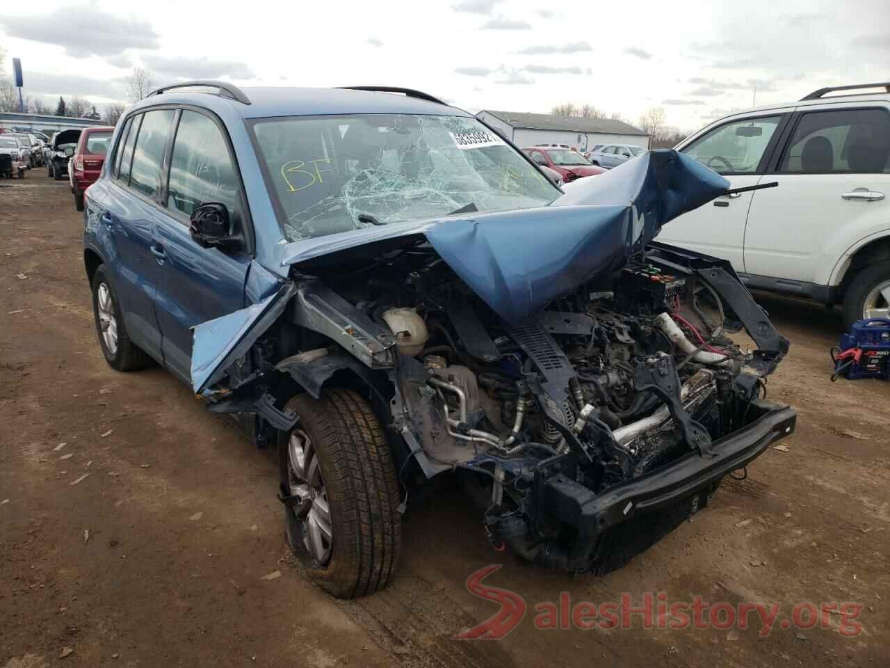 WVGAV7AX5HK024784 2017 VOLKSWAGEN TIGUAN