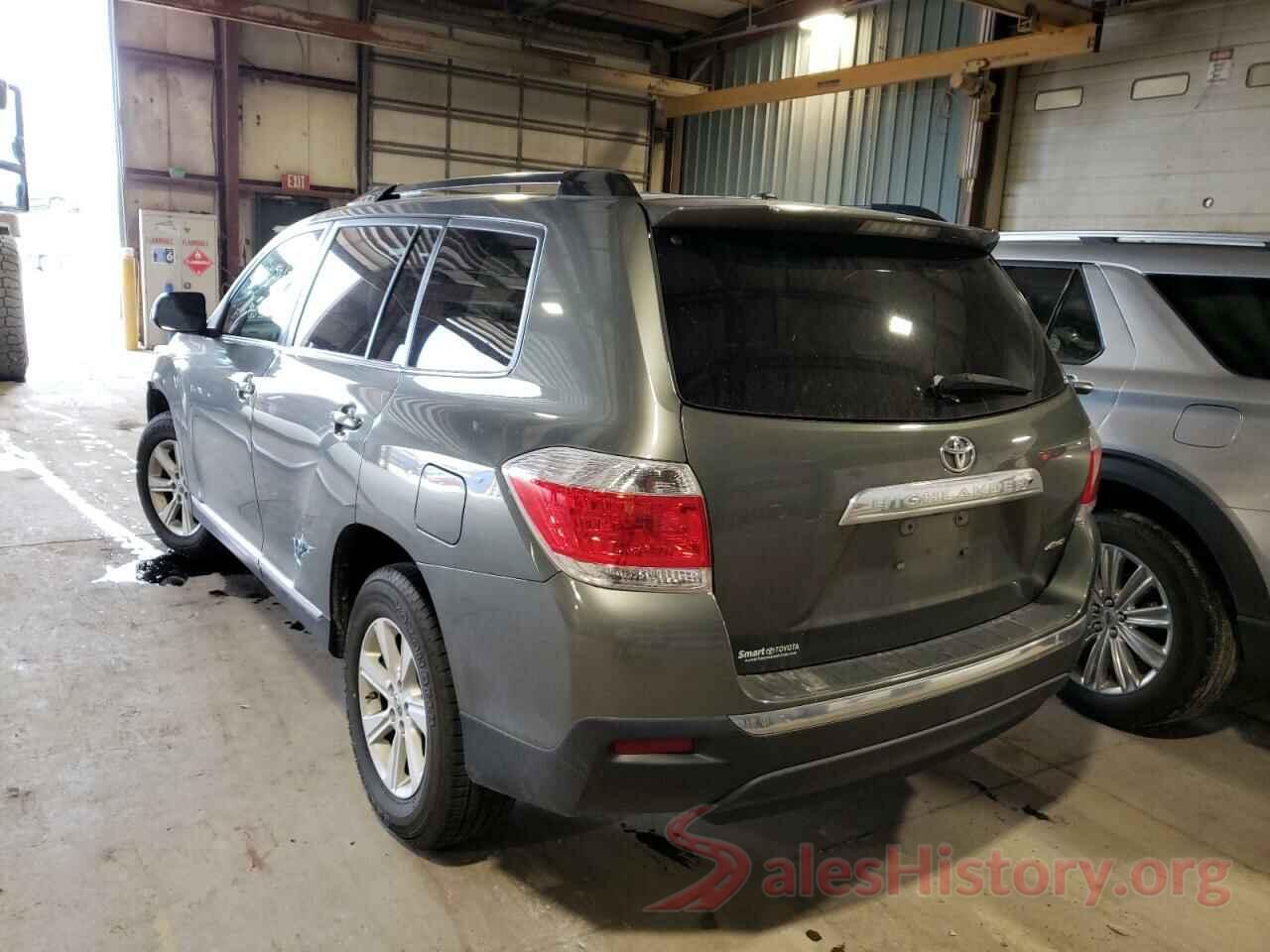 5TDBK3EH3CS124350 2012 TOYOTA HIGHLANDER