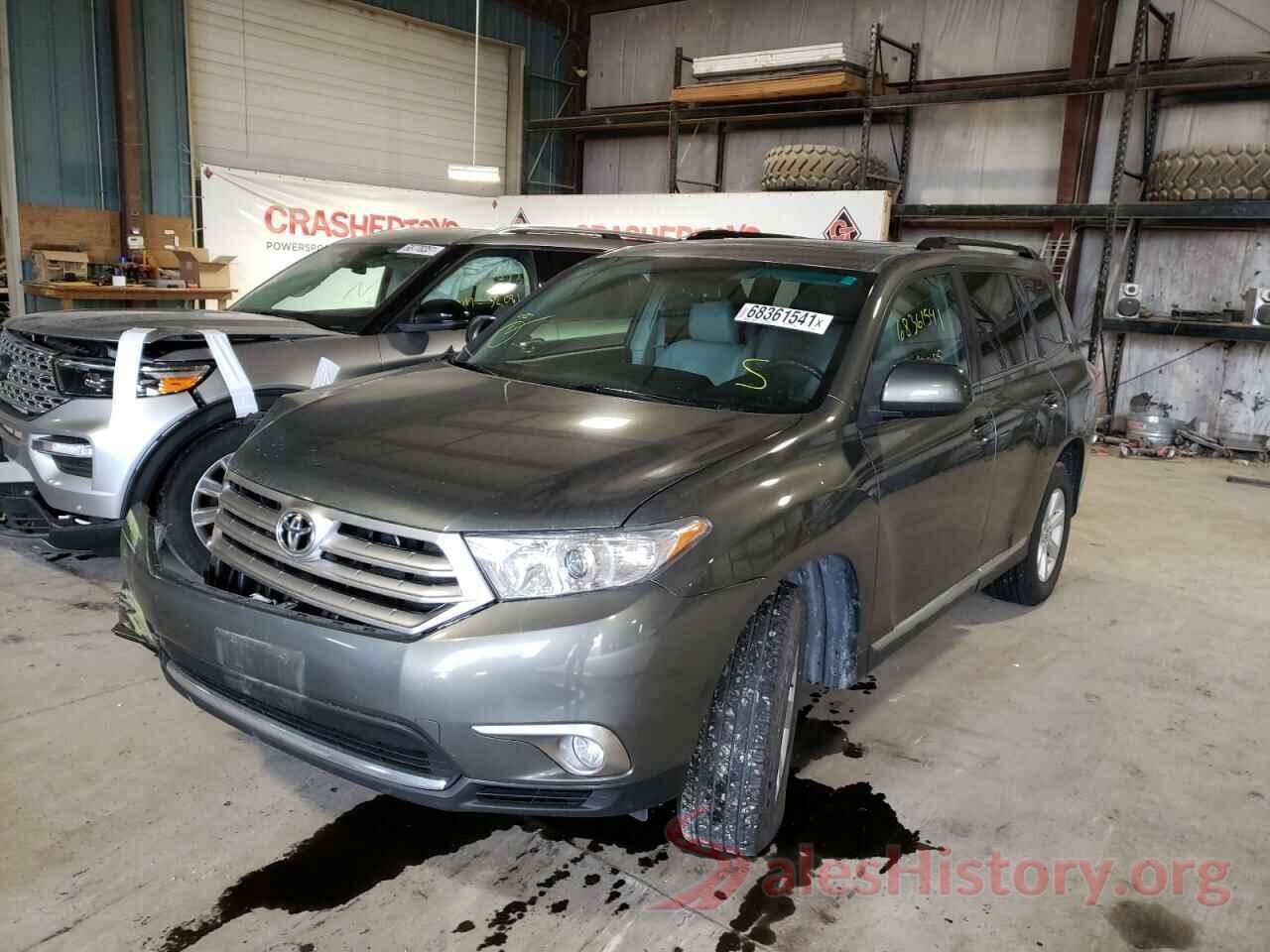 5TDBK3EH3CS124350 2012 TOYOTA HIGHLANDER