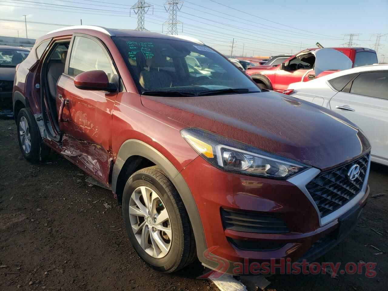 KM8J3CA42KU033197 2019 HYUNDAI TUCSON