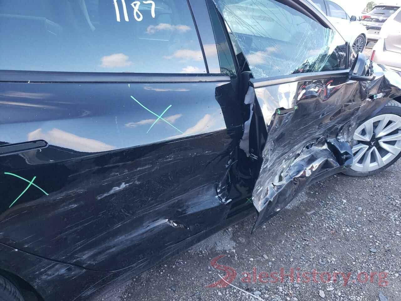 5YJ3E1EA1MF031187 2021 TESLA MODEL 3