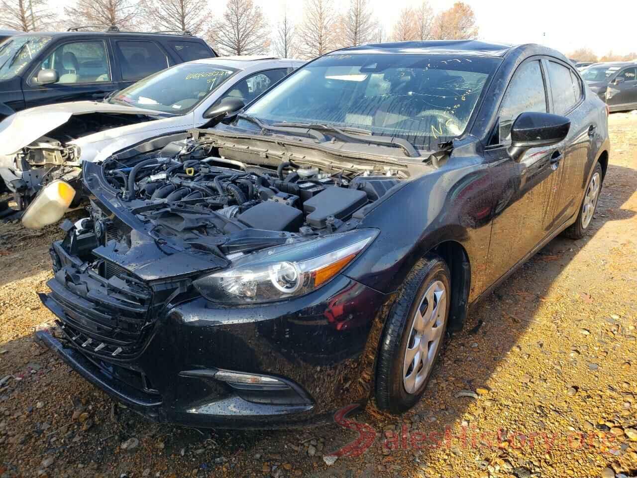 3MZBN1U76JM166364 2018 MAZDA 3