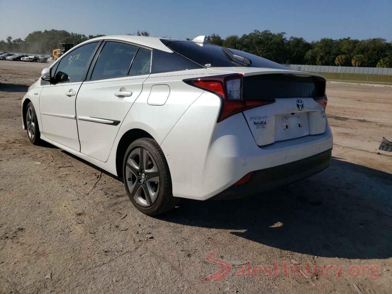 JTDKAMFU1M3137587 2021 TOYOTA PRIUS