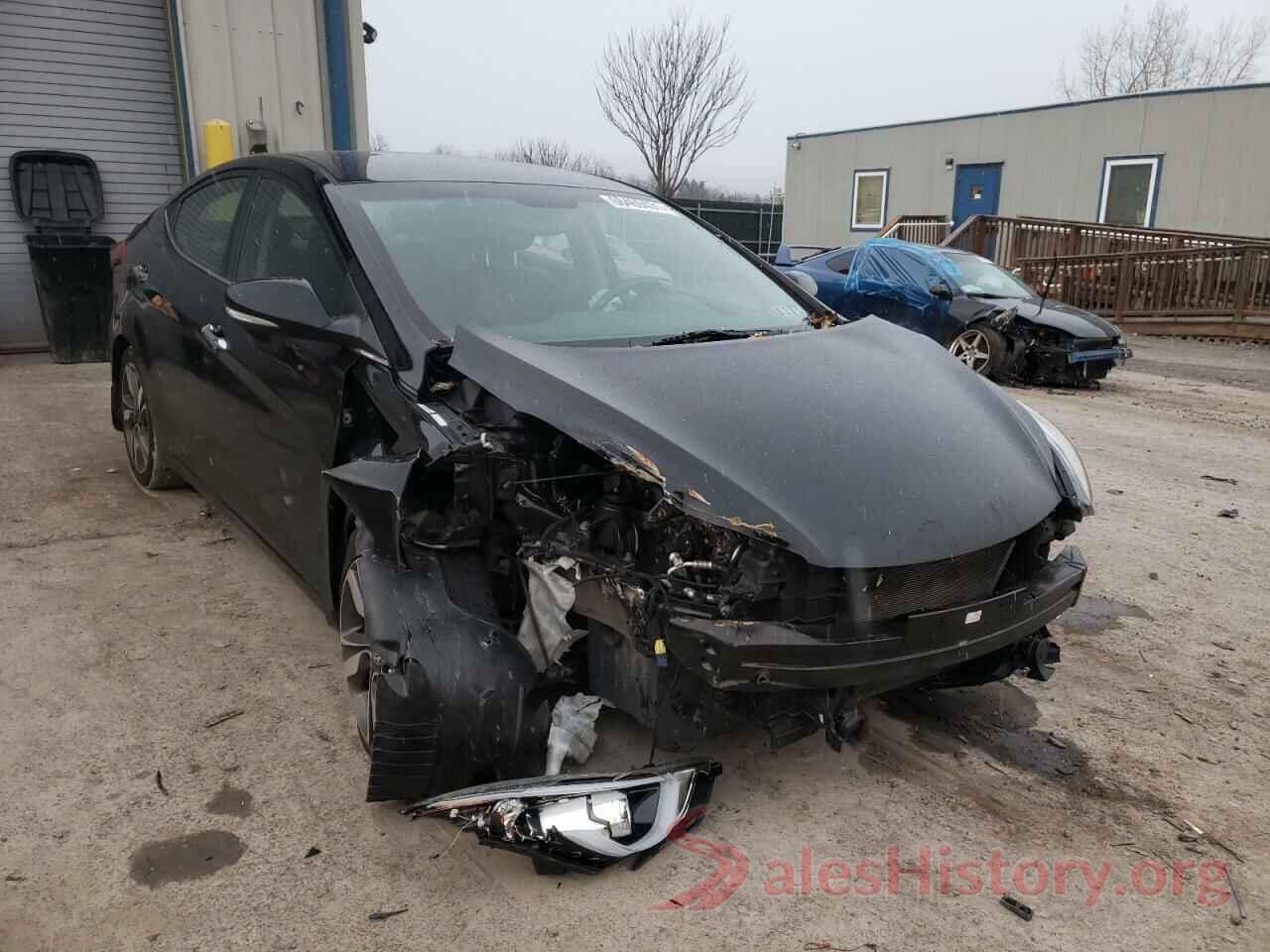 KMHDH4AE1GU644424 2016 HYUNDAI ELANTRA