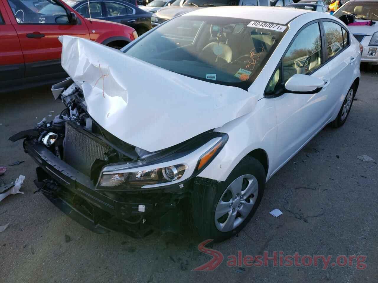 3KPFL4A71HE127525 2017 KIA FORTE