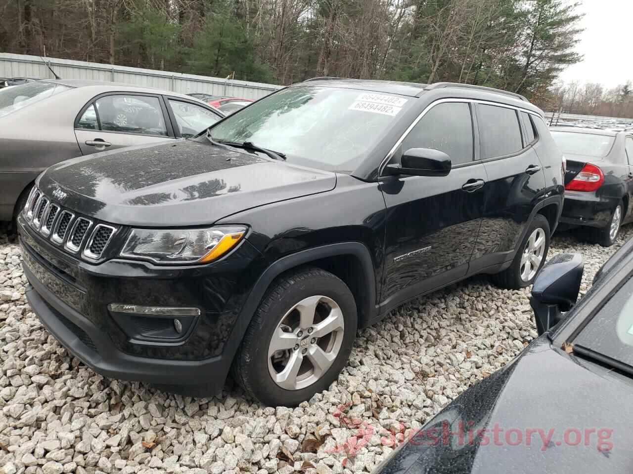 3C4NJCBB5HT643400 2017 JEEP COMPASS