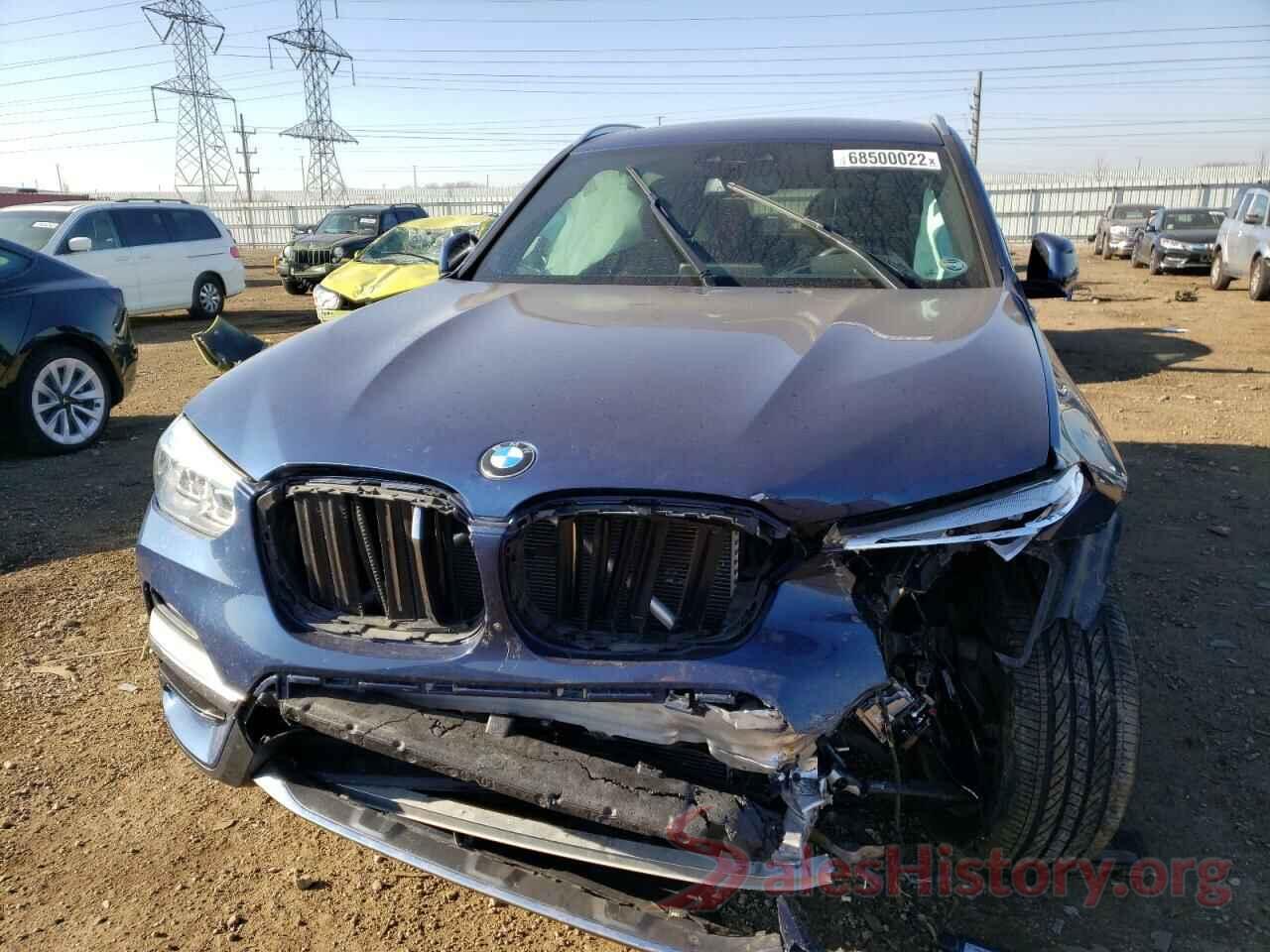 5UXTR9C55KLP88627 2019 BMW X3