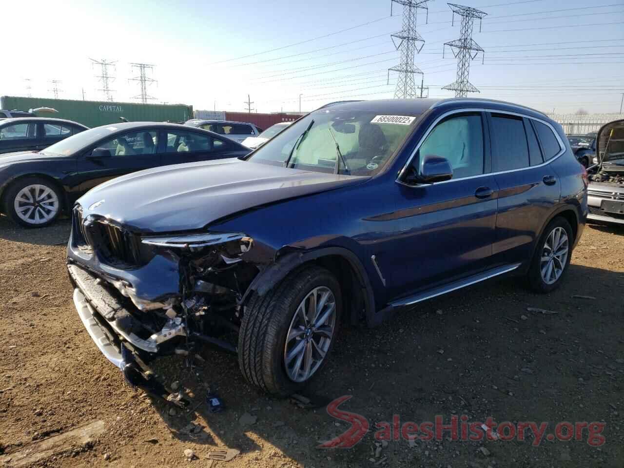 5UXTR9C55KLP88627 2019 BMW X3