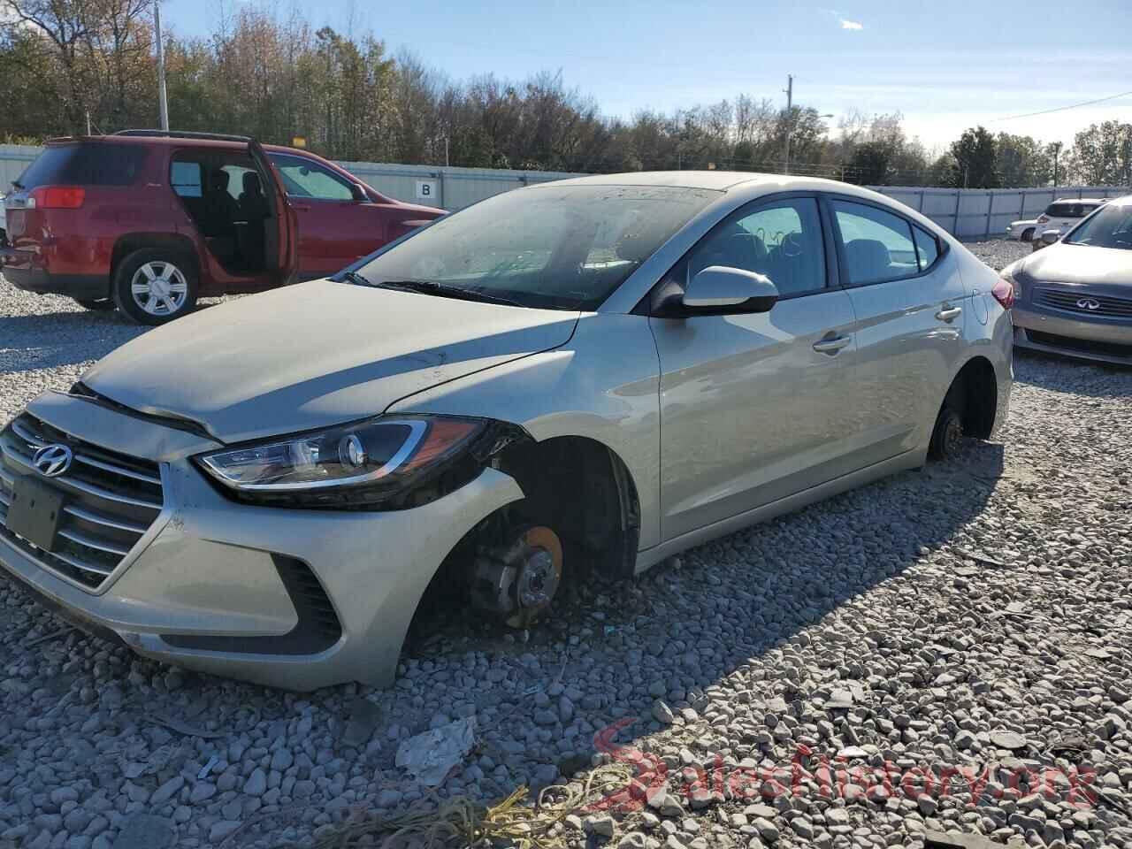 5NPD84LF6HH135077 2017 HYUNDAI ELANTRA