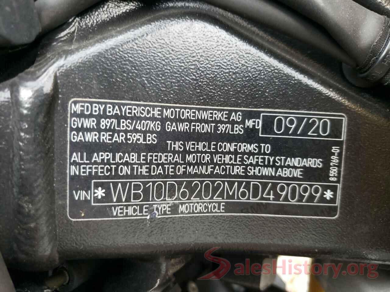 WB10D6202M6D49099 2021 BMW S