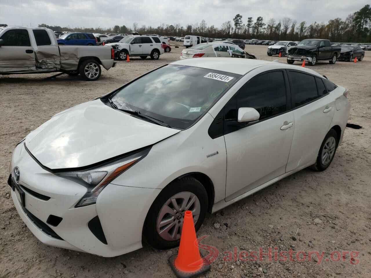 JTDKBRFUXG3003014 2016 TOYOTA PRIUS