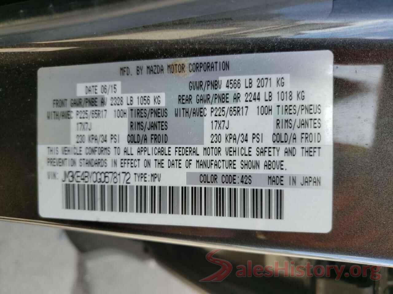 JM3KE4BY0G0678172 2016 MAZDA CX-5