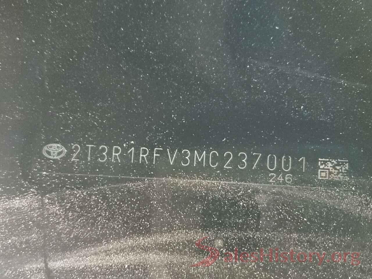 2T3R1RFV3MC237001 2021 TOYOTA RAV4