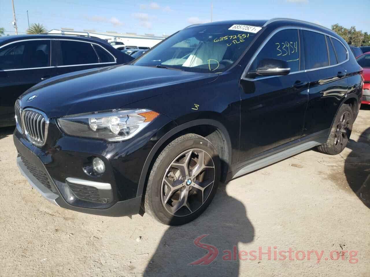 WBXHU7C58K3H45559 2019 BMW X1