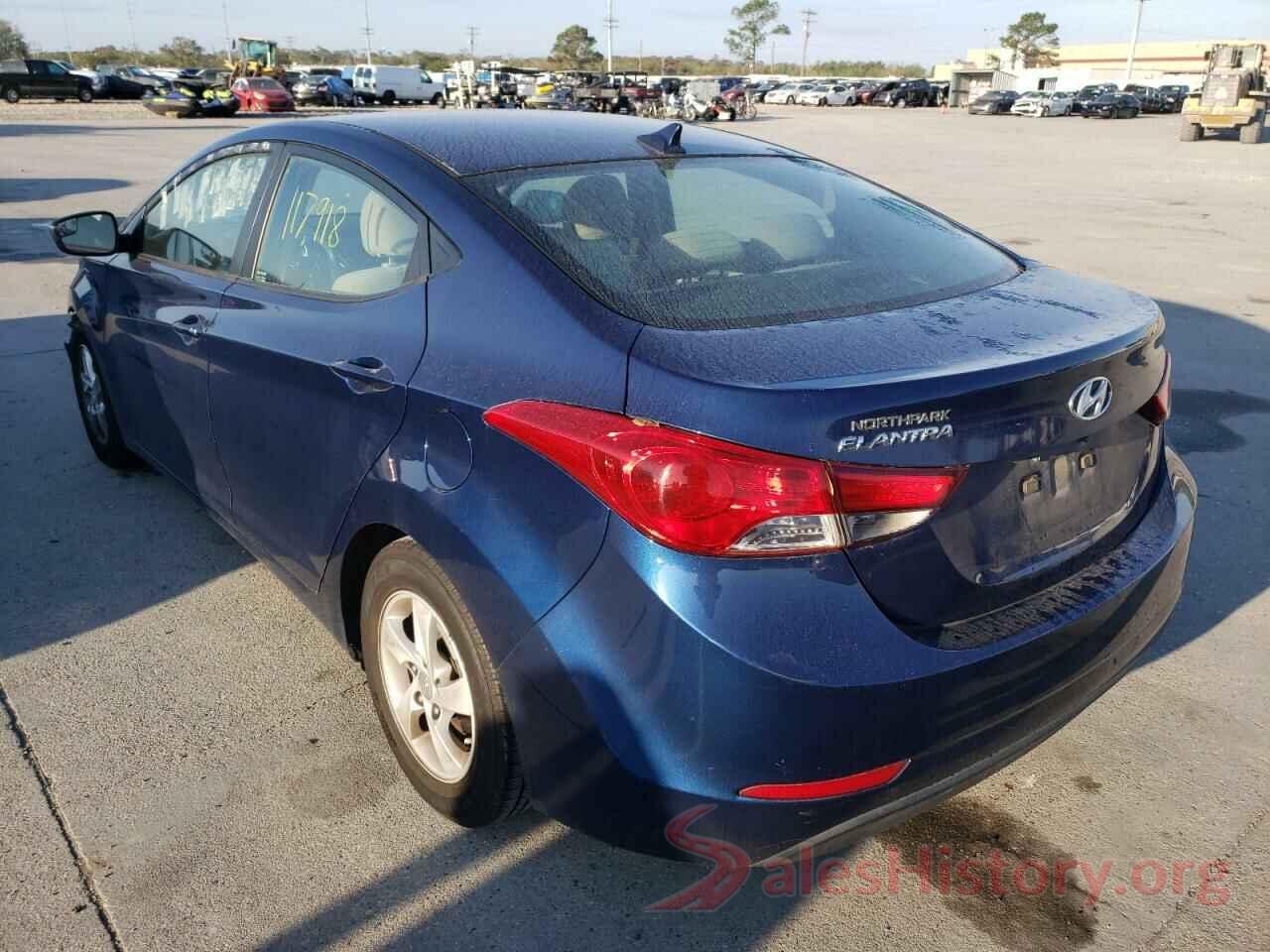 5NPDH4AE6FH638051 2015 HYUNDAI ELANTRA