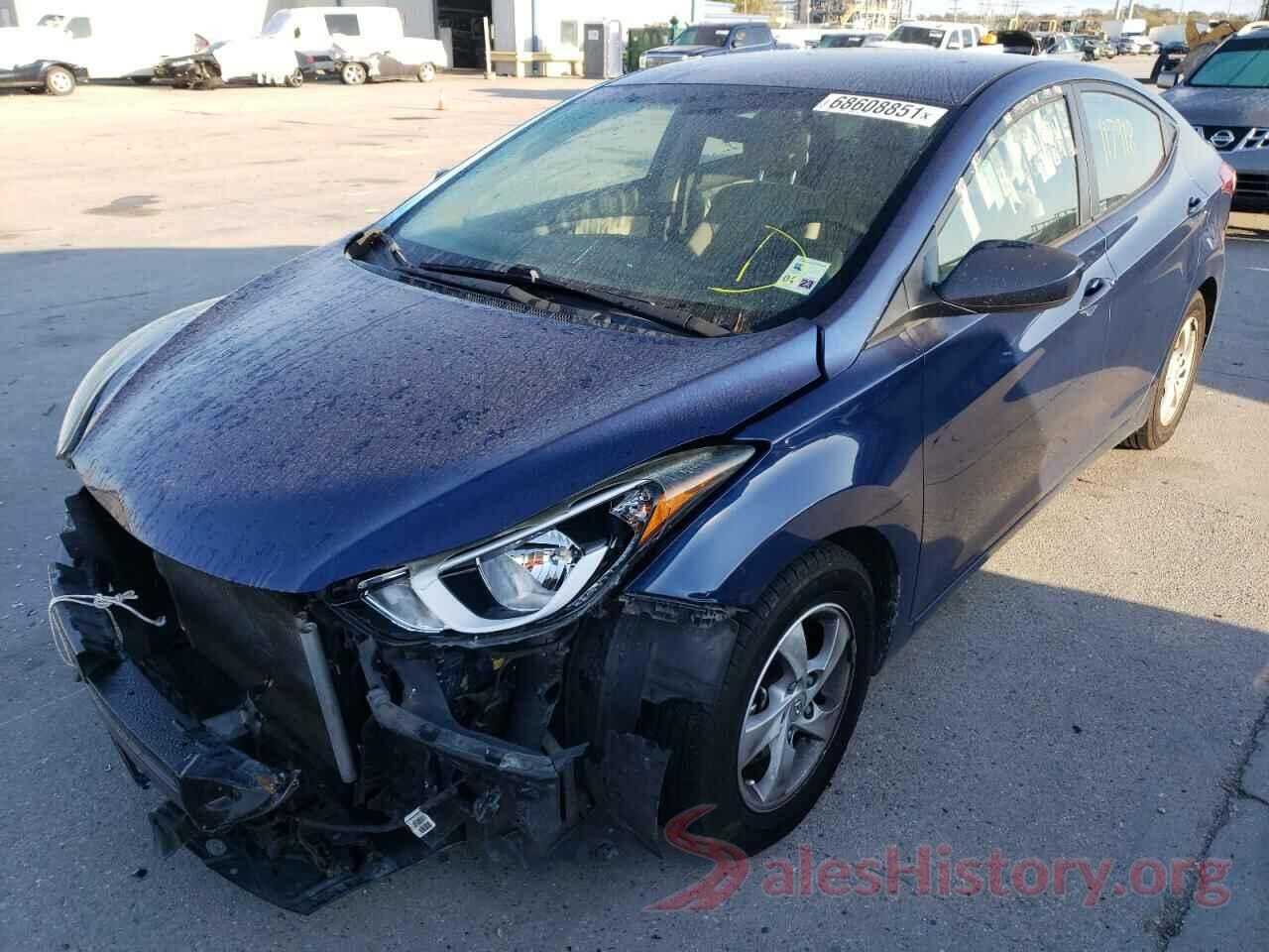 5NPDH4AE6FH638051 2015 HYUNDAI ELANTRA