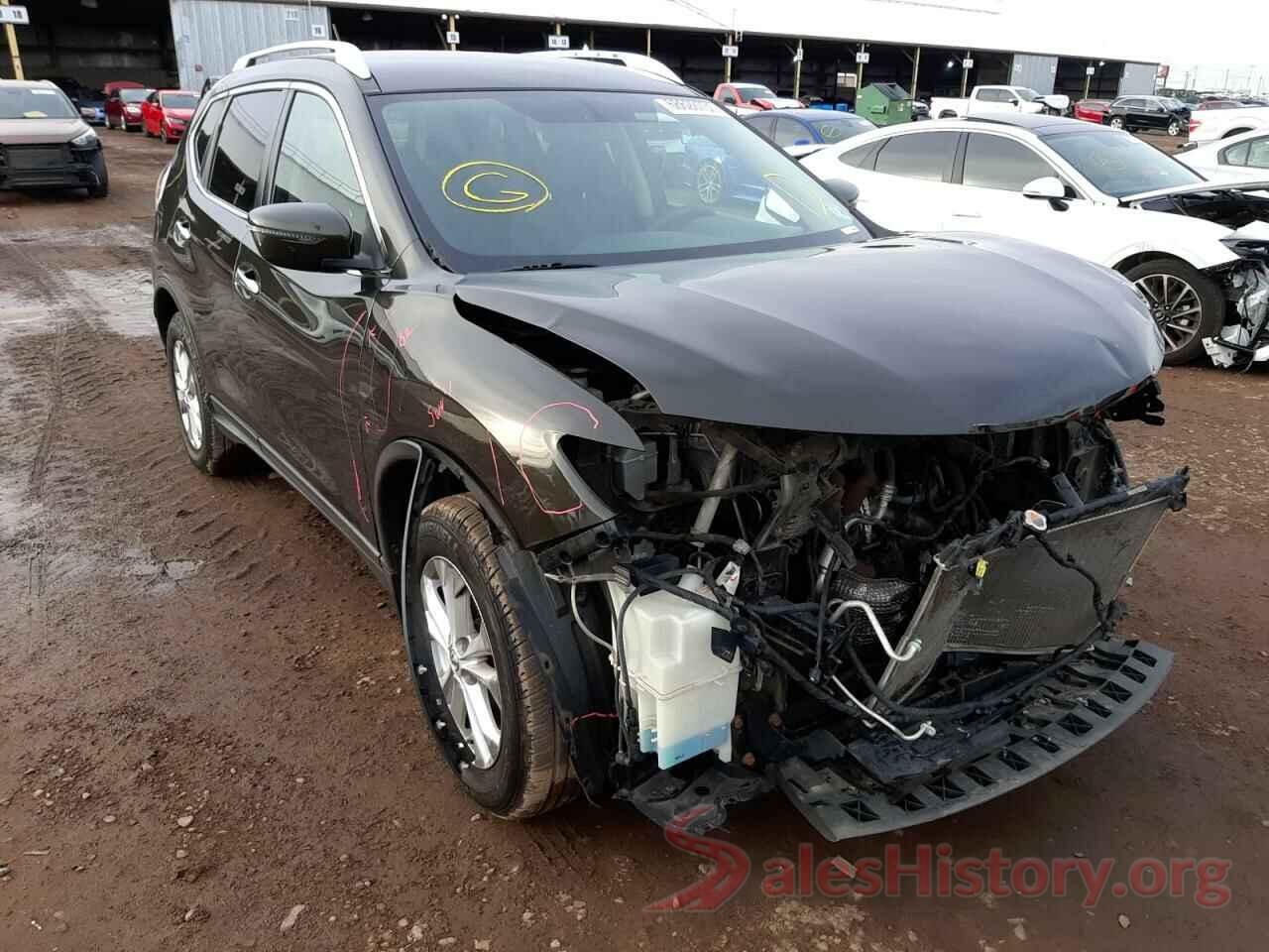 KNMAT2MV1GP691683 2016 NISSAN ROGUE