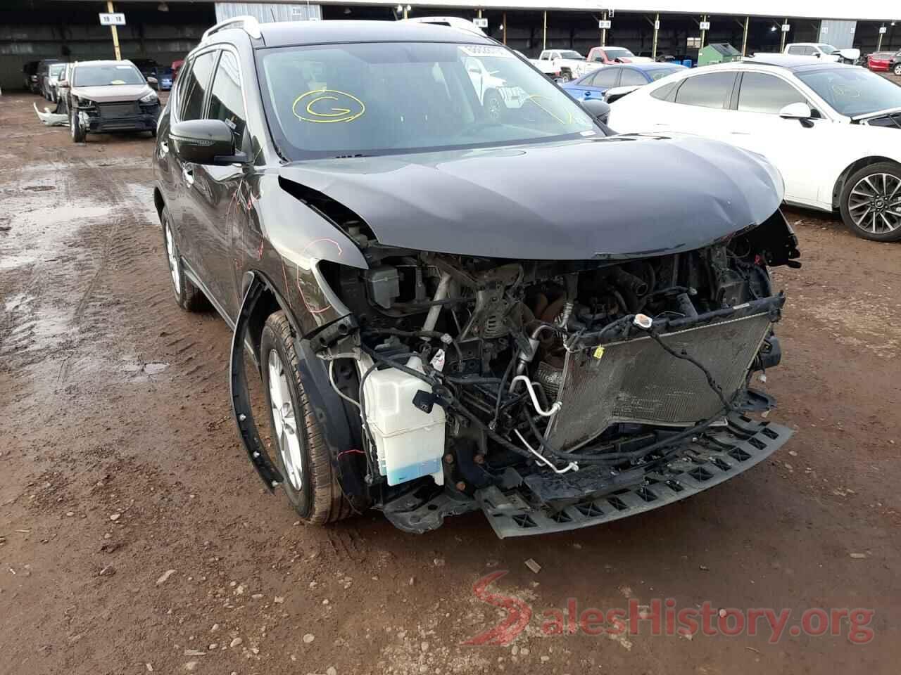 KNMAT2MV1GP691683 2016 NISSAN ROGUE