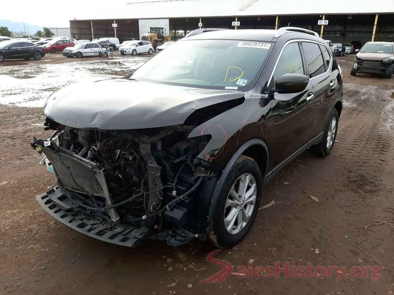 KNMAT2MV1GP691683 2016 NISSAN ROGUE