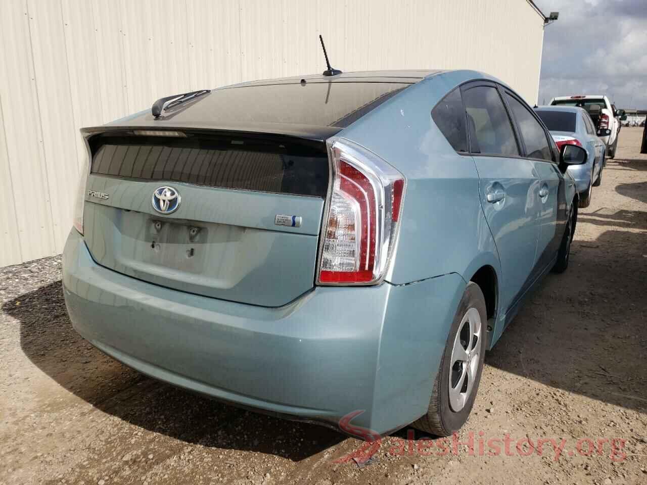 JTDKN3DU5E1801873 2014 TOYOTA PRIUS