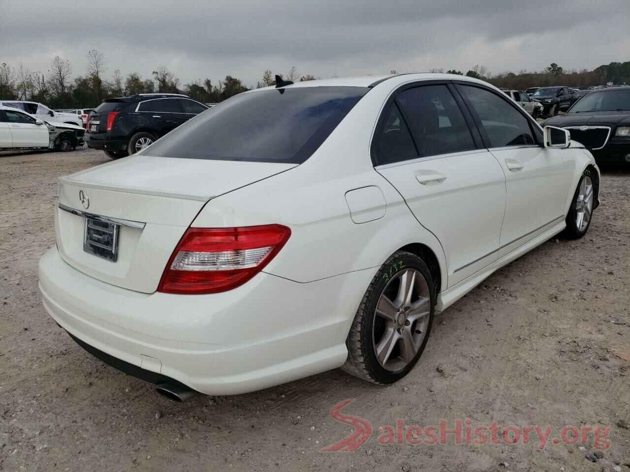 WDDGF5EB1AR129002 2010 MERCEDES-BENZ C-CLASS