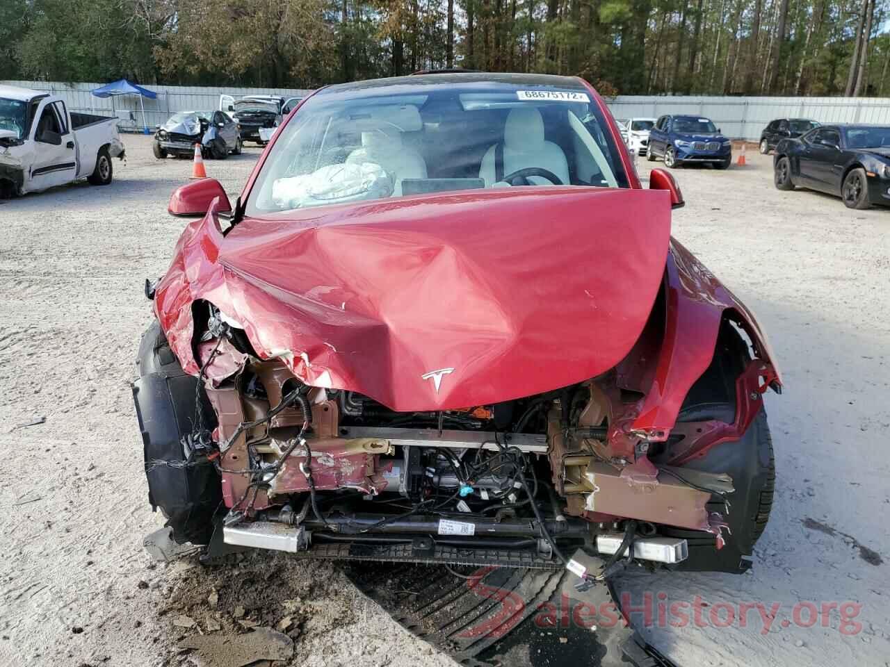 7SAYGDEF1NF377130 2022 TESLA MODEL Y