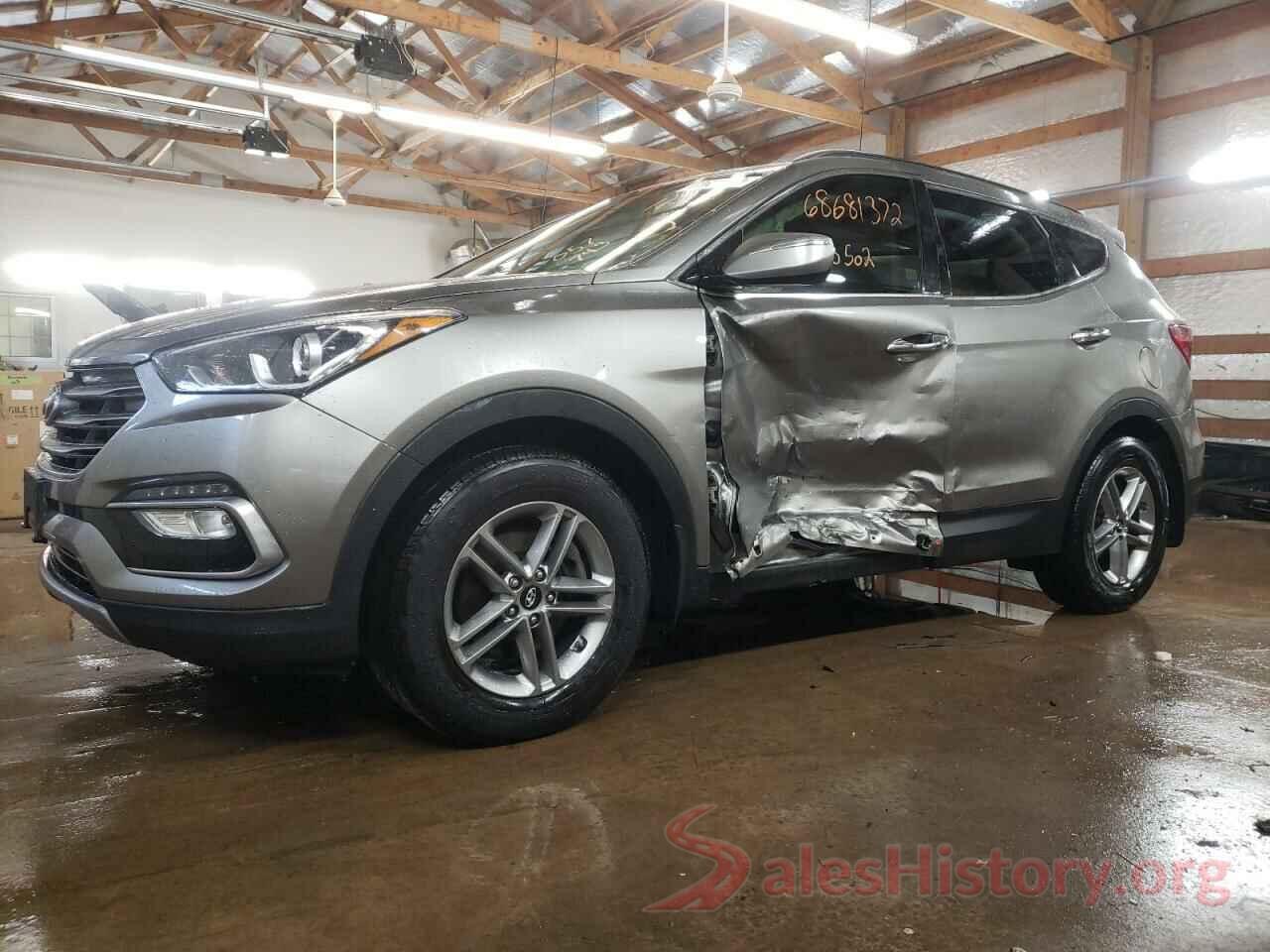 5NMZUDLB8JH057743 2018 HYUNDAI SANTA FE