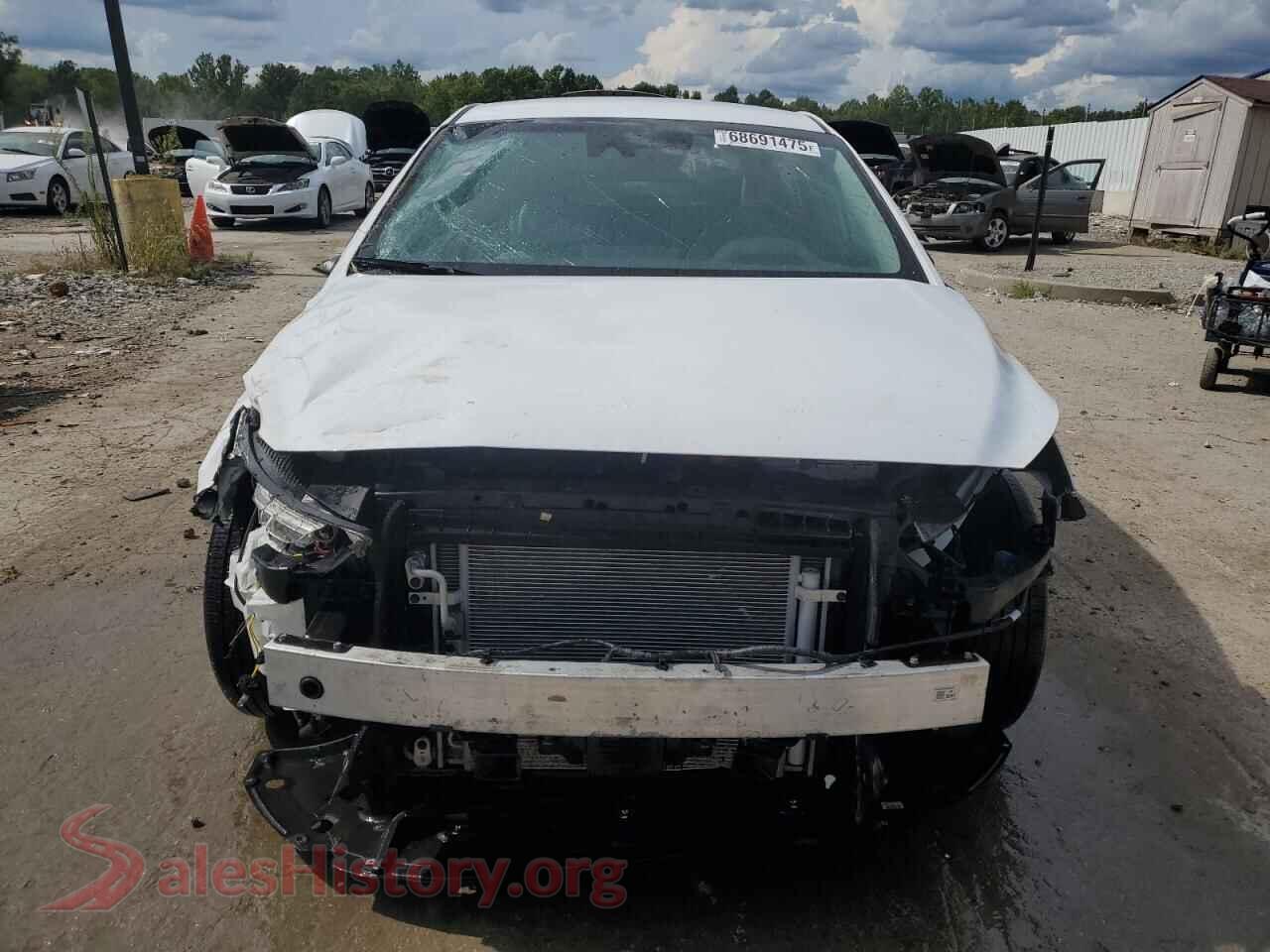 2021 HYUNDAI IONIQ VIN KMHC65LCXMU258082, rear view