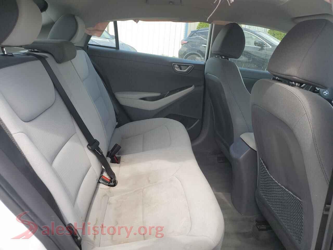 2021 HYUNDAI IONIQ VIN KMHC65LCXMU258082, odometer mileage