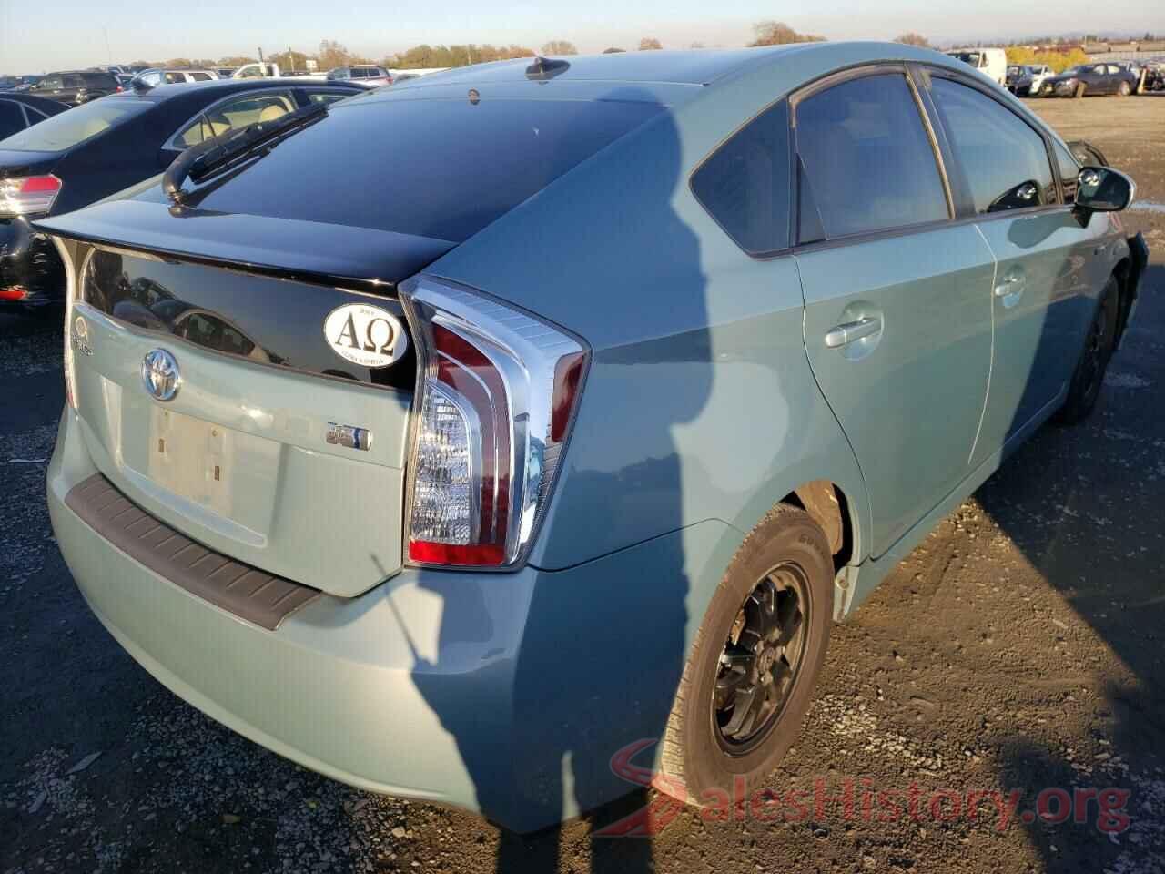 JTDKN3DU2D5606434 2013 TOYOTA PRIUS