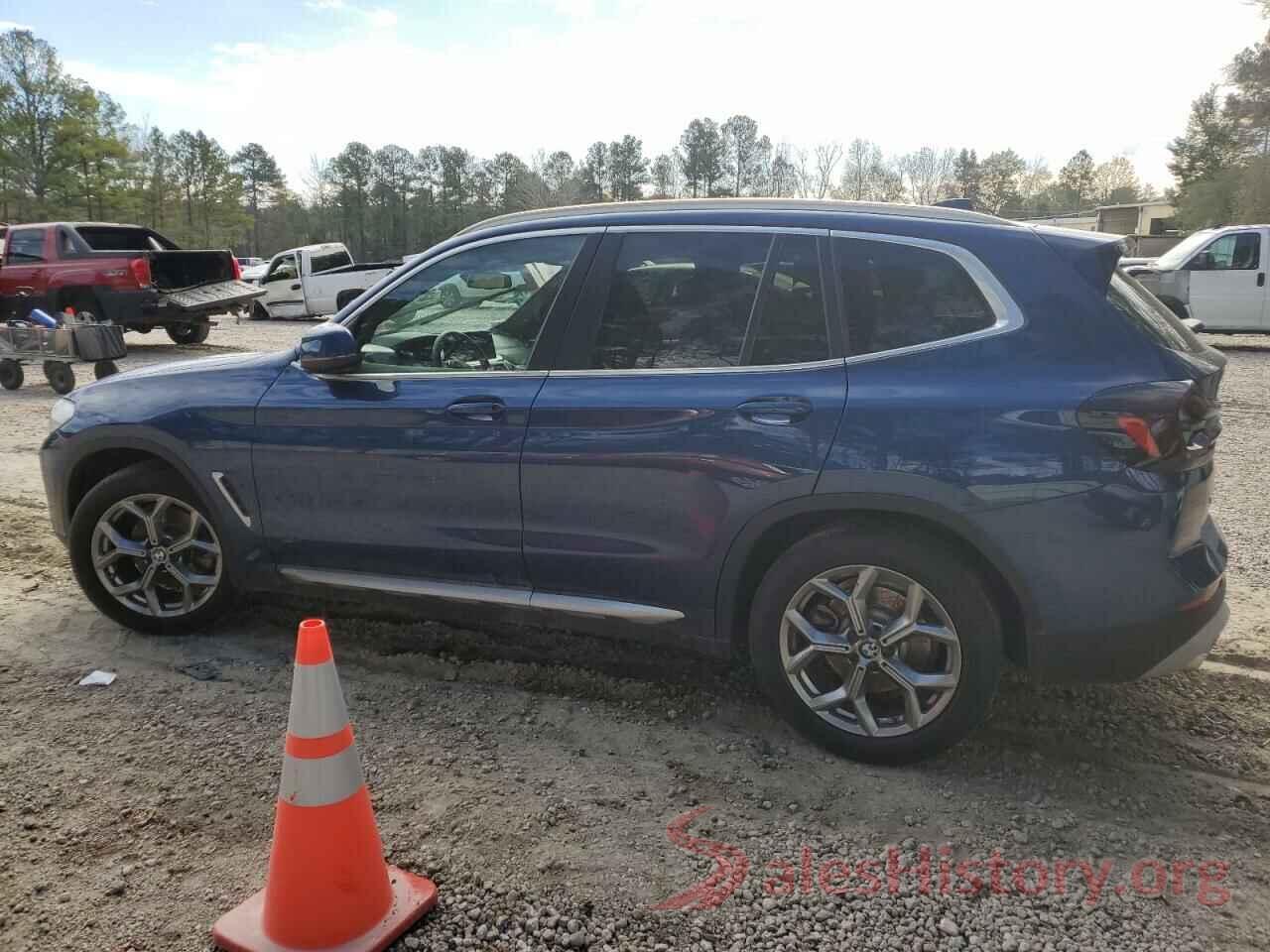 5UX53DP09N9J53813 2022 BMW X3