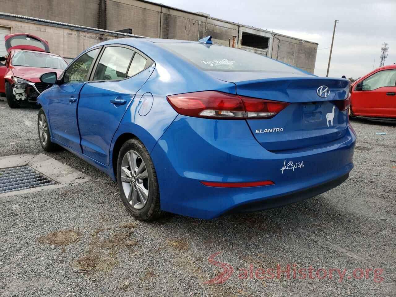 KMHD84LFXHU409527 2017 HYUNDAI ELANTRA