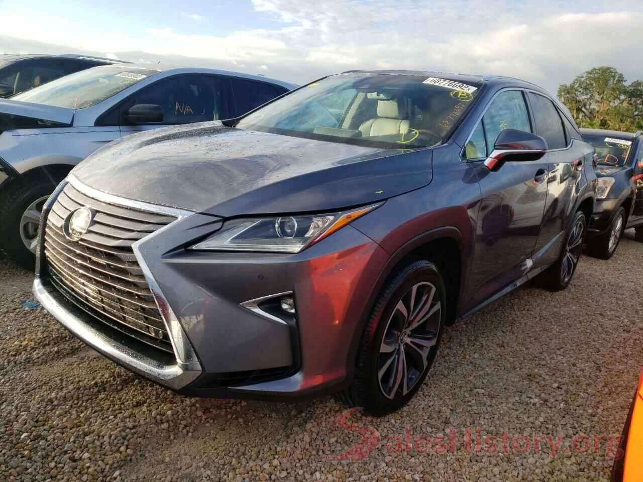 2T2ZZMCA0KC132902 2019 LEXUS RX350