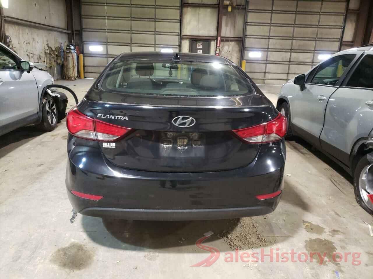 5NPDH4AE7GH723370 2016 HYUNDAI ELANTRA