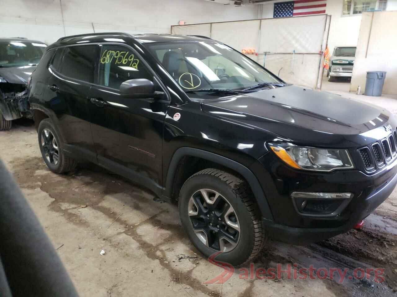 3C4NJDDB6JT256220 2018 JEEP COMPASS