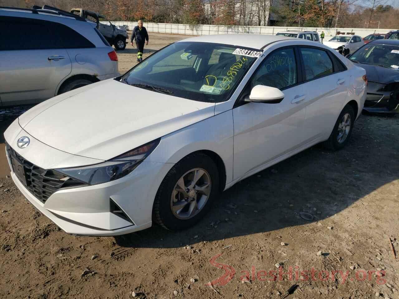 5NPLL4AG5MH050098 2021 HYUNDAI ELANTRA