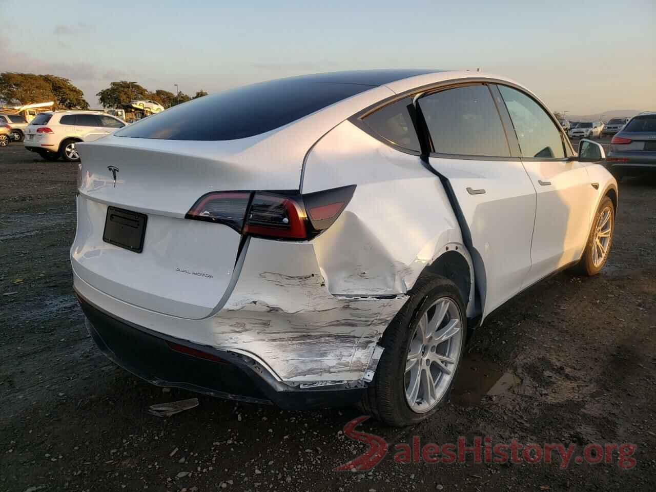 5YJYGDEEXMF271522 2021 TESLA MODEL Y