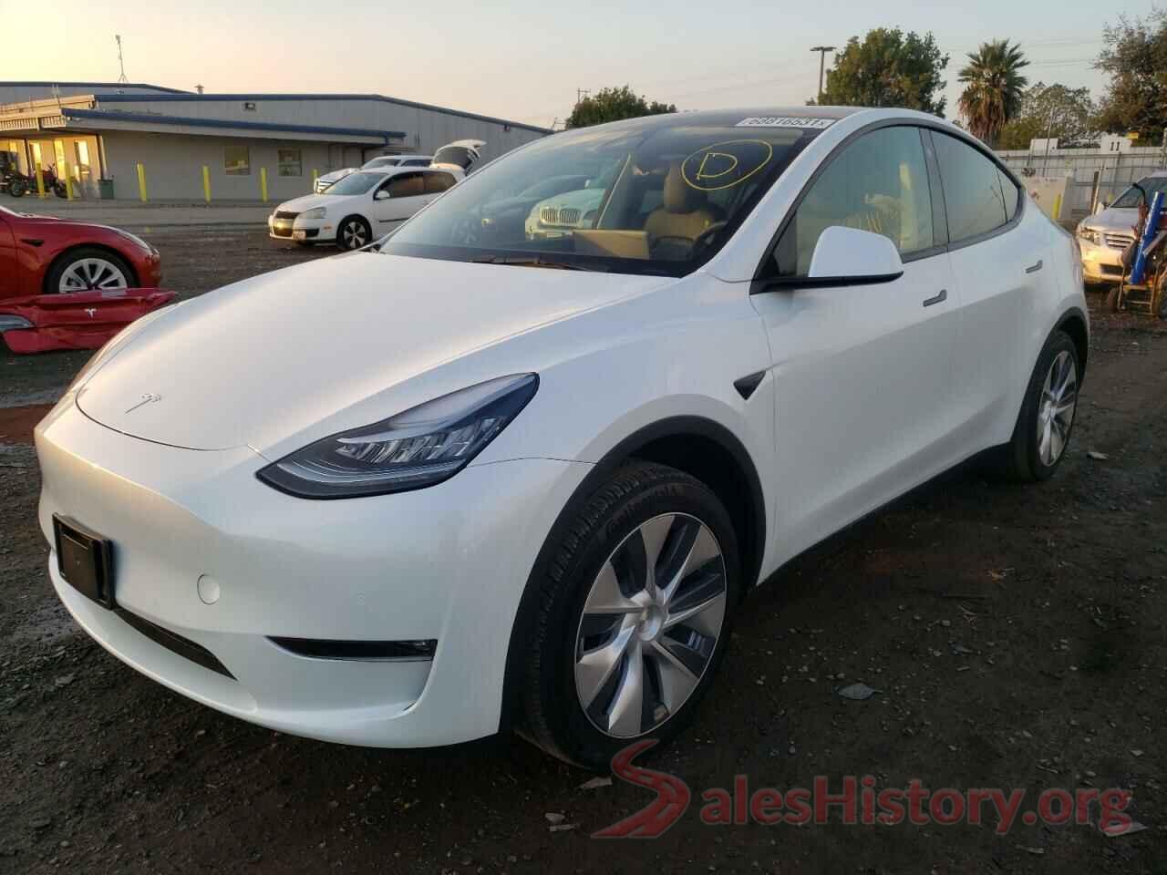 5YJYGDEEXMF271522 2021 TESLA MODEL Y