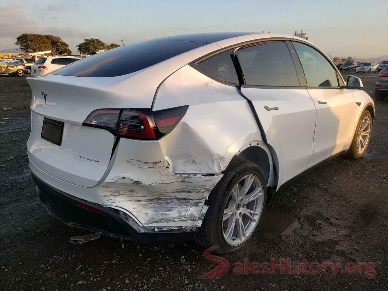 5YJYGDEEXMF271522 2021 TESLA MODEL Y