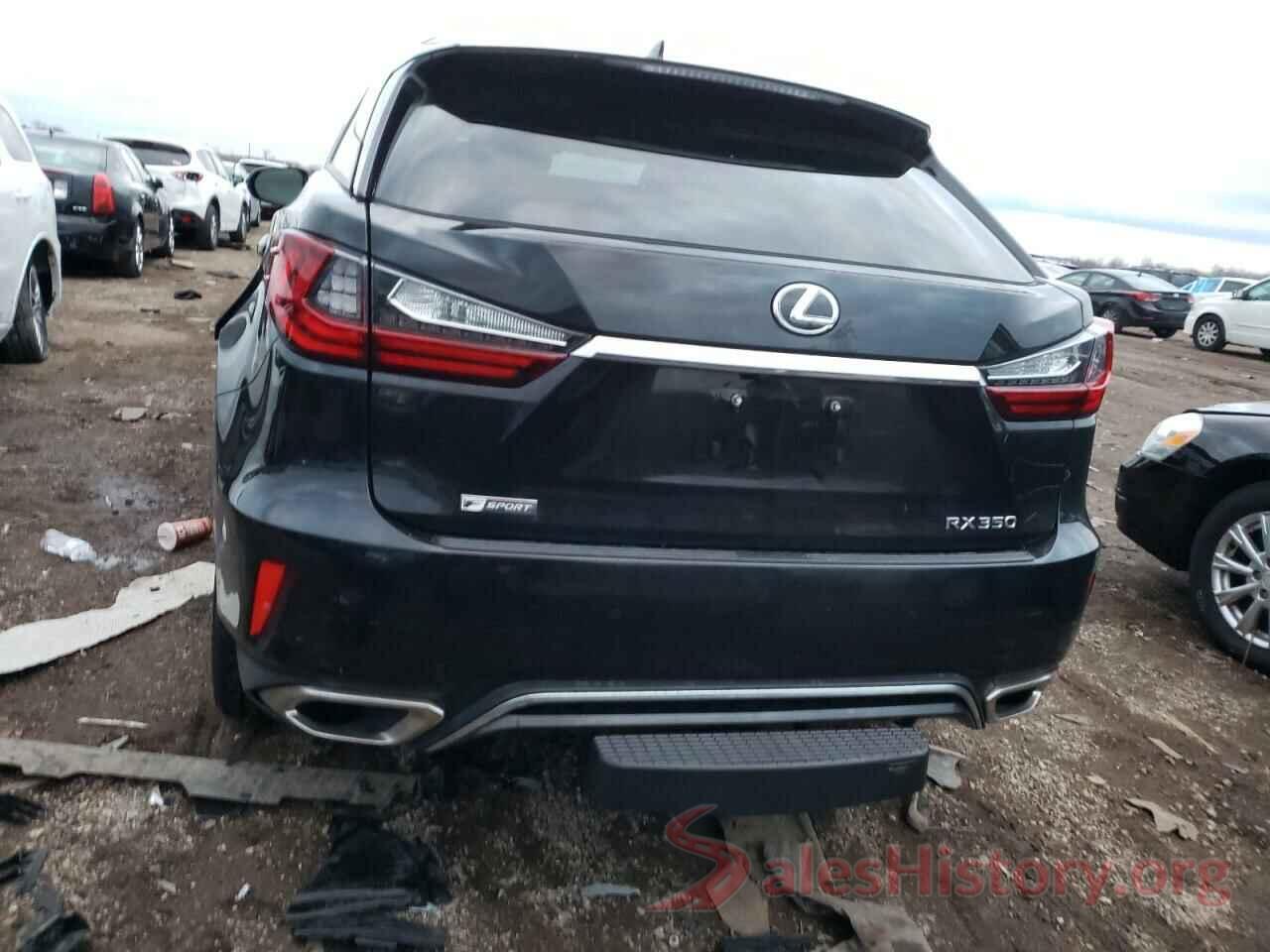 2T2BZMCA1HC132837 2017 LEXUS RX350