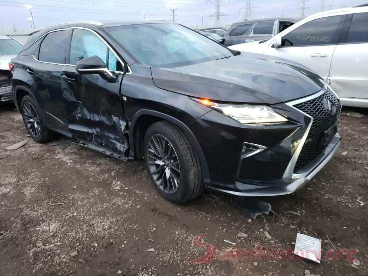 2T2BZMCA1HC132837 2017 LEXUS RX350